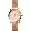 Watch strap Fossil ES4333 Stainless steel Rosé 16mm